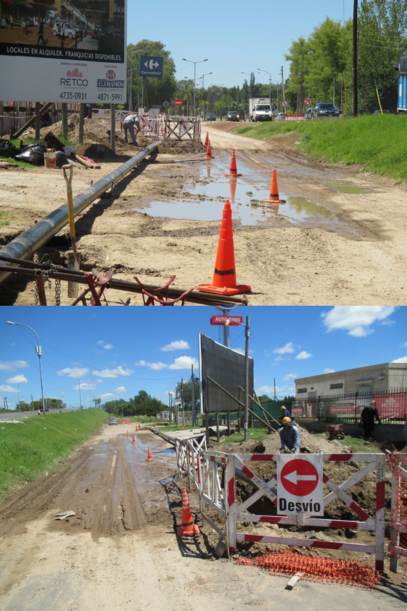 Amplían la red de gas de Rincón de Milberg