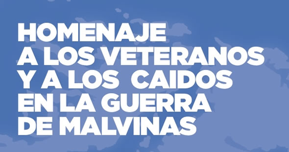 Homenaje a los veteranos y caídos en Malvinas Tigre