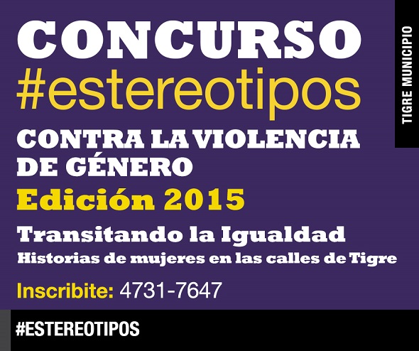 Concurso #Estereotipos2015: “Transitando la Igualdad” Tigre