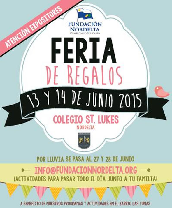 Feria de regalos de Fundación Nordelta