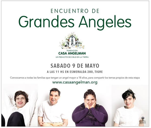   Encuentro de Grandes Ángeles en Fundación Angelman Tigre