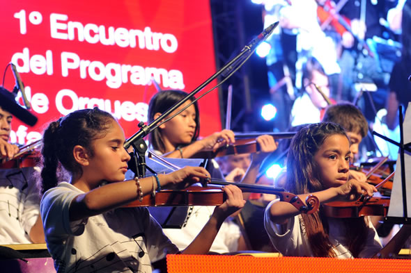Concierto de las Orquestas Infanto Juveniles de Tigre