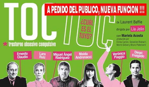 Toc Toc a puro éxito en Tigre
