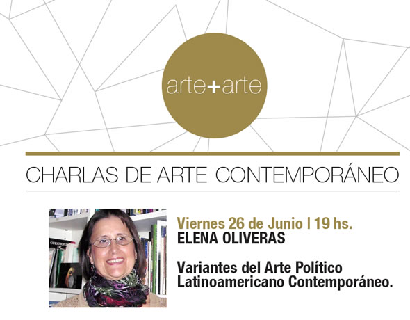 Charla de Elena Oliveras en el ciclo Arte + Arte Tigre