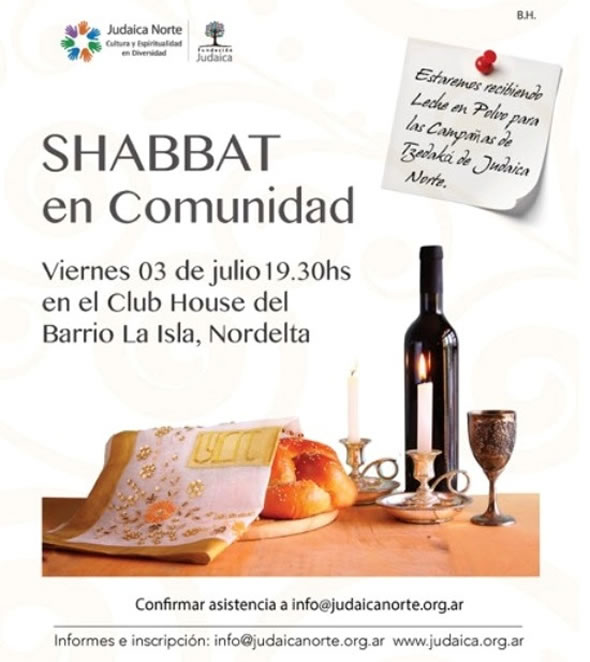 Shabbat en Comunidad en La Isla Nordelta