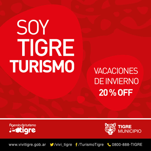 Descuentos para las vacaciones de invierno en Tigre