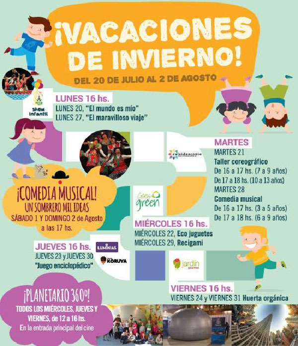 Llegaron las vacaciones de invierno a Nordelta Centro Comercial