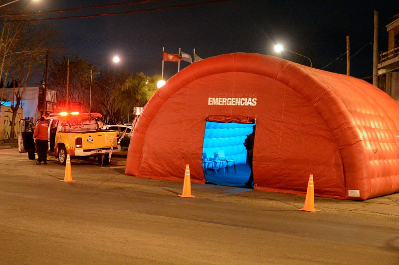 Operativo frente a la sudestada