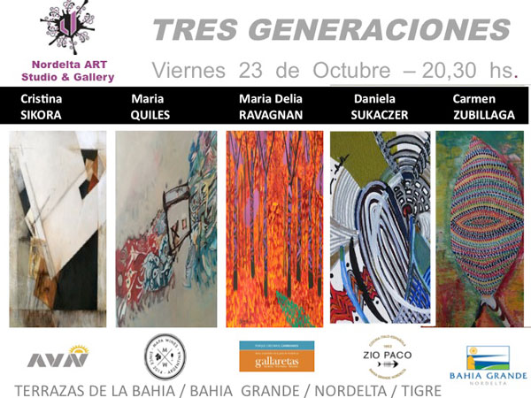 Muestra colectiva "Tres generaciones"