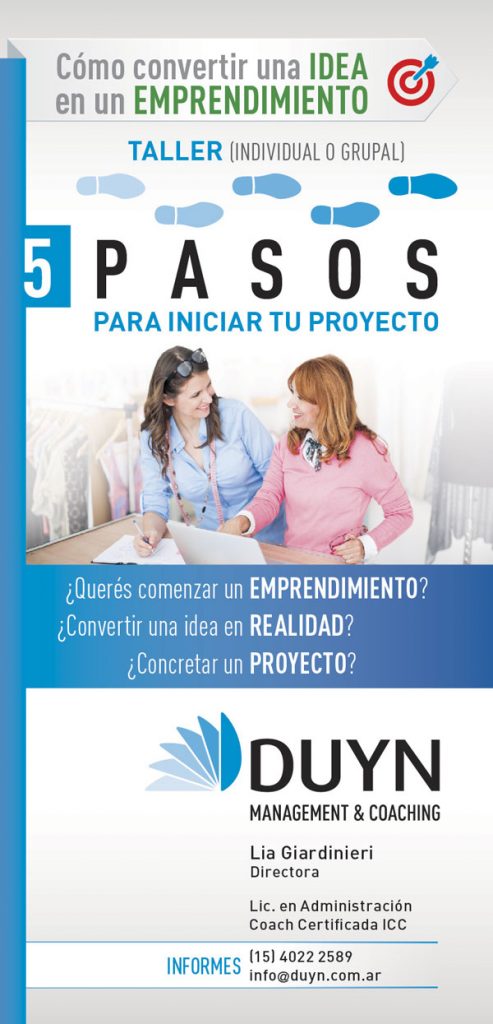DUYN, management y coaching para concretar proyectos