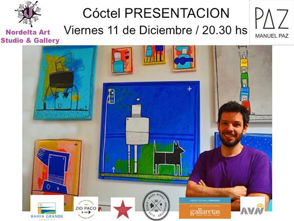 Nordelta Art Studio & Gallery presenta a Manuel Paz