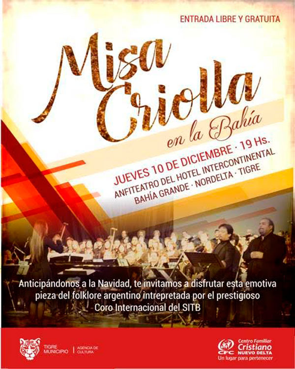 Misa Criolla en la Bahía Grande