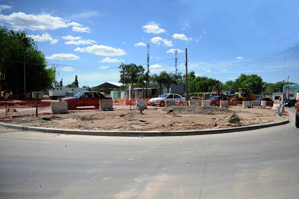 Se terminó de construir la rotonda de la ruta 27 en Benavídez