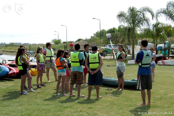 Actividades náuticas para los chicos de Fundación Nordelta