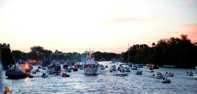 Día de la Virgen en Tigre