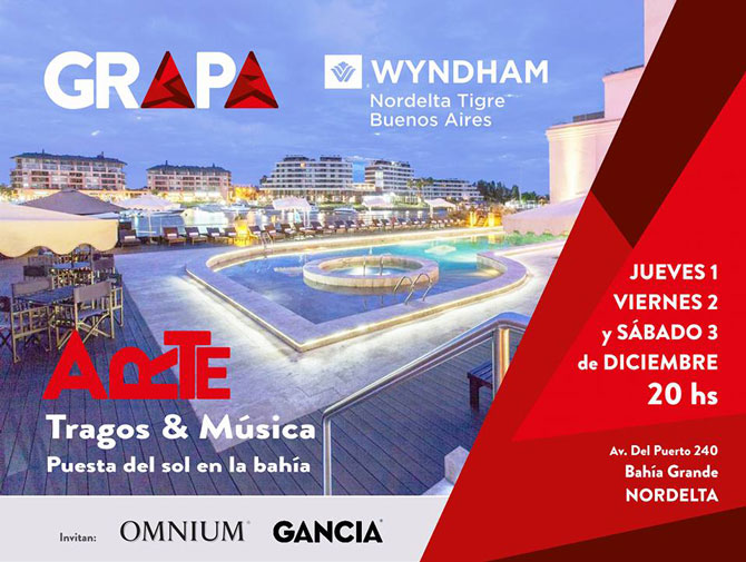 Muestra de arte de GRAPA en Wyndham