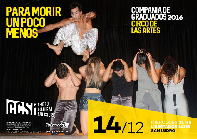 Muestra de graduados del Circo de las Artes