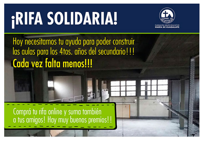 Rifa navideña de Fundación María de Guadalupe