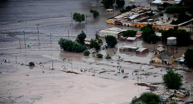 Colecta para las provincias inundadas