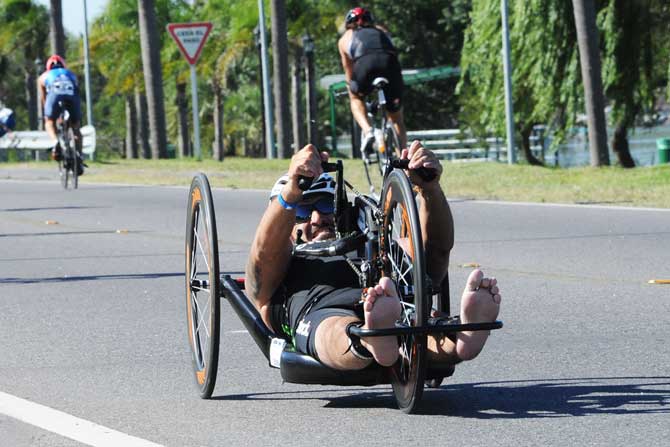 Volvió el Ironman 70.3 a Nuevo Delta