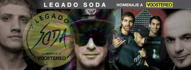 Tributo a Soda Stereo a beneficio en Torrepueblo