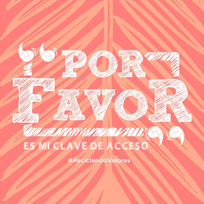 campaña palabras mágicas