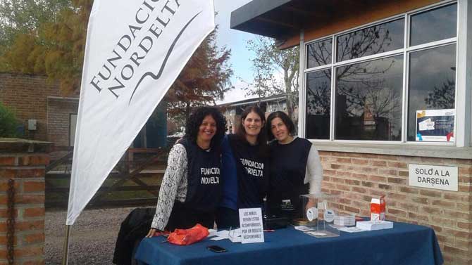 Se realizó la feria de regalos de la Fundación Nordelta