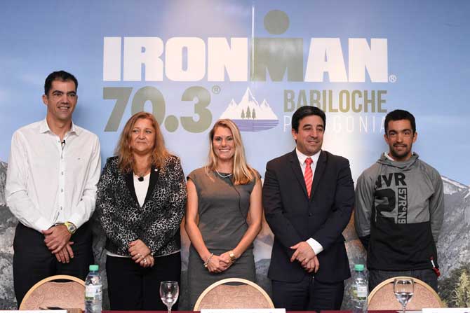 Se presentó el Ironman 70.3 Bariloche 2018