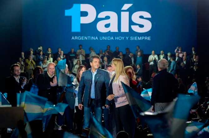 Sergio Massa y Margarita Stolbizer presentaron "1País"