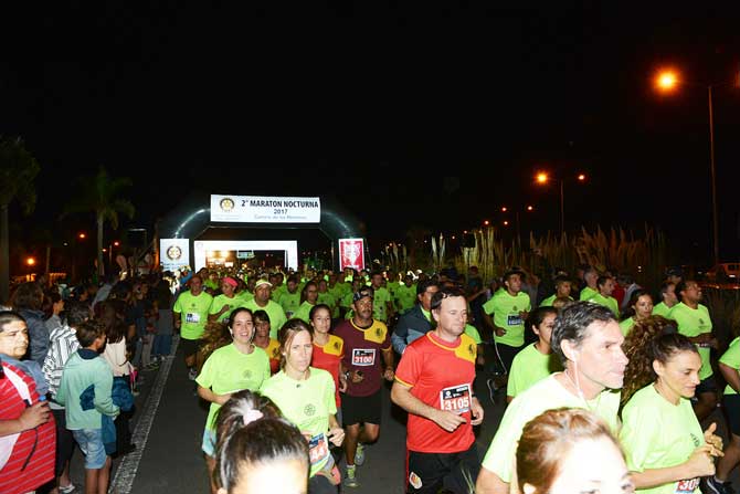 Más de 2.000 personas corrieron la 2° Maratón Nocturna de Nuevo Delta