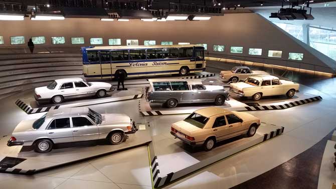 Visita a los museos de Porsche y Mercedes Benz