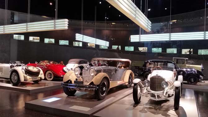 Visita a los museos de Porsche y Mercedes Benz