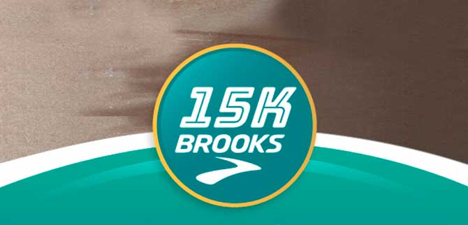 A fin de mes, los 15K Brooks