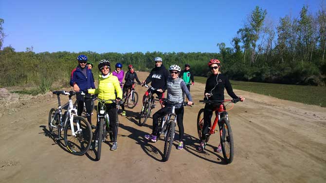 ciclismo crece en Villa Nueva