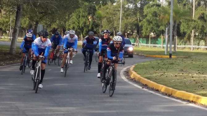 ciclismo crece en Villa Nueva