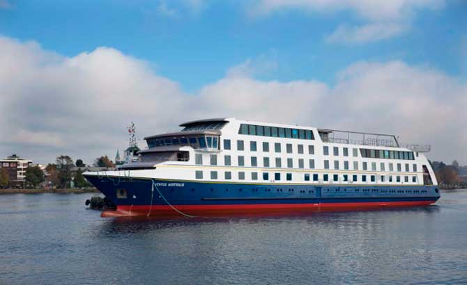 Cruceros Australis sumó el Ventus a su flota