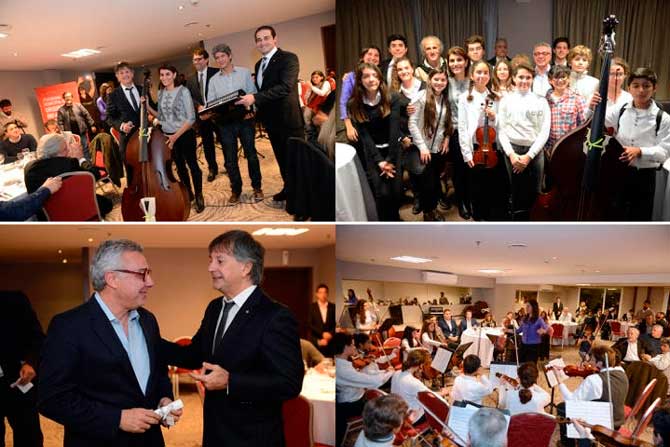 El Rotary Club Nuevo Delta colaboró con el programa de orquestas municipales
