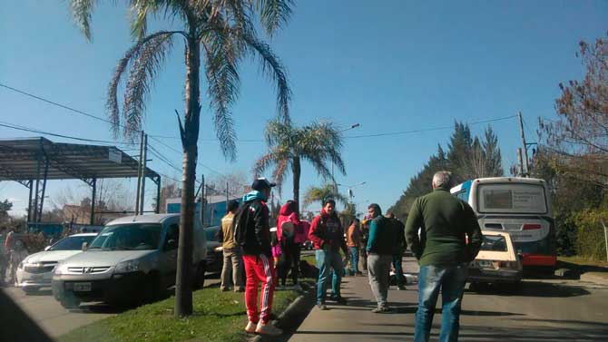 Choque en ruta 27, altura Nordelta