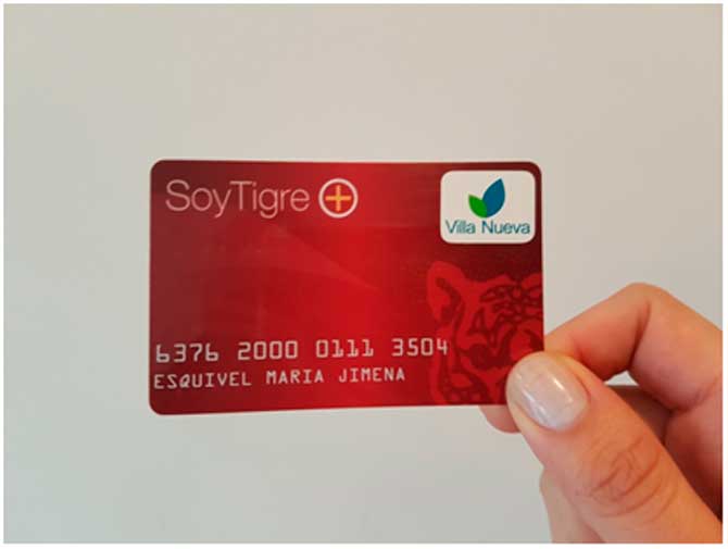 Villa Nueva ya tiene su versión de la tarjeta Soy Tigre