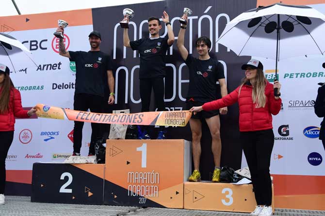 A pesar de la lluvia, se corrió la Maratón Nordelta 2017