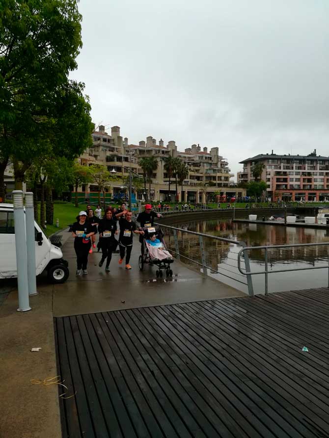 A pesar de la lluvia, se corrió la Maratón Nordelta 2017