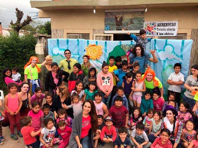 Un festejo especial en el Merendero Los Mellizos