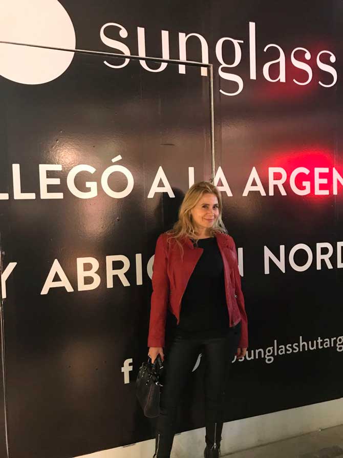 Sunglass Hut llegó a la Argentina y abrió en Nordelta