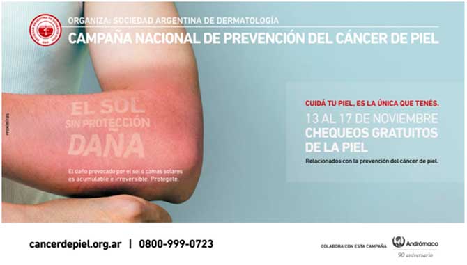 24° campaña nacional de prevención del cáncer de piel