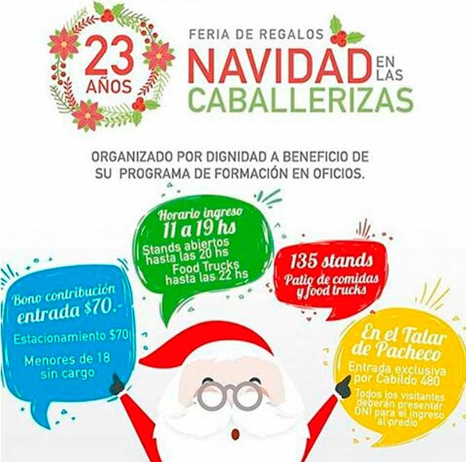 Feria de regalos Navidad en las Caballerizas