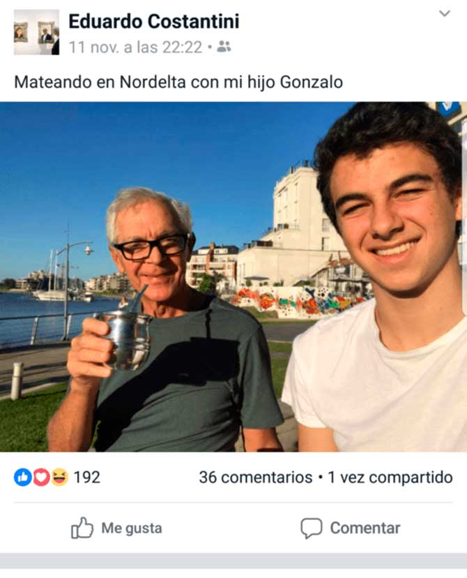 La mateada no fue multitudinaria en Nordelta, pero si en la Bristol