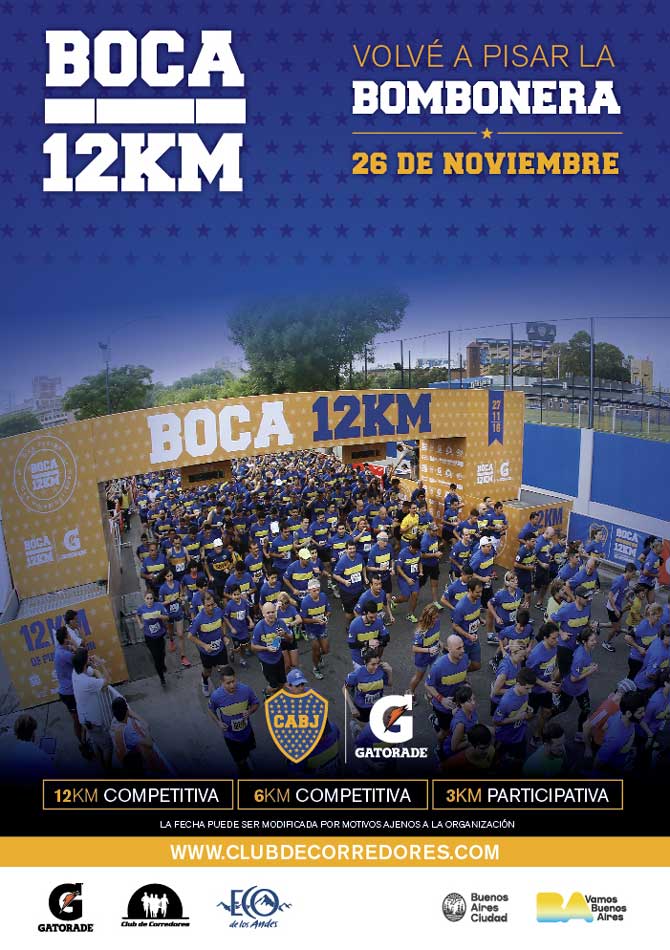 12K Boca Juniors