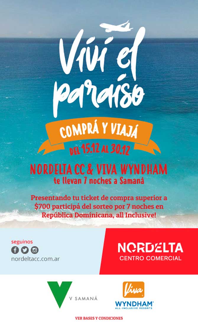 Viví el Paraíso con Nordelta Centro Comercial