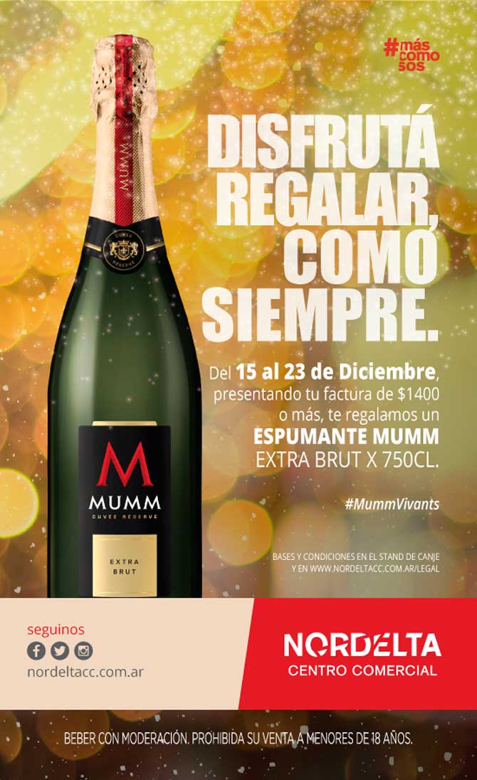 Promo de Navidad en Nordelta Centro Comercial