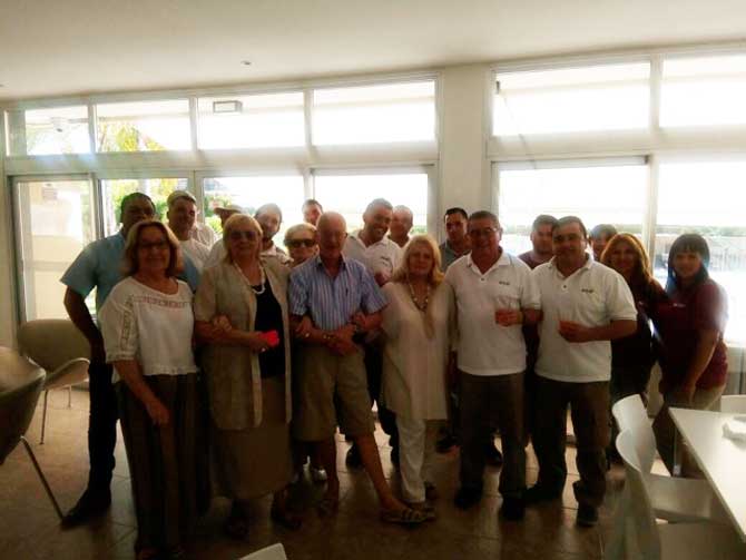 Plaza Portezuelo agasajó al staff del barrio